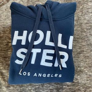 Blue hollister hoodie